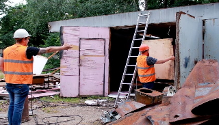 Демонтаж гаражей в Рузаевке, цена от 1727 руб. – услуги под ключ от 2Землекопа-Рзв